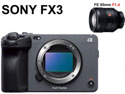 SONY FX3 / SONY FE 85mm F1.4 セット