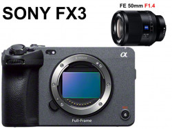 SONY FX3 / SONY FE 50mm F1.4 ZA Planar セット