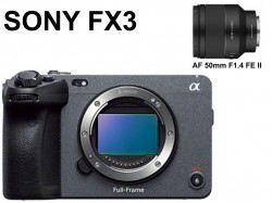 SONY FX3 / SAMYANG AF 50mm F1.4 FE II Eマウント用 セット