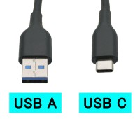 電源ケーブル(USB A-C)