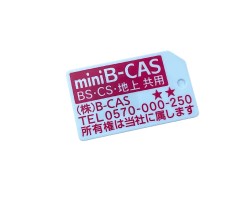 miniB-CASカード