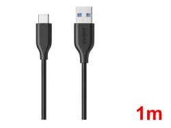 USB-A to USB-C ケーブル(1m)