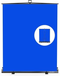 RAUBAY 200cm x 152cm 折りたたみ可能な青スクリーンクロマキー_image