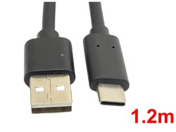 USB Type-Cto USB-Aケーブル(1.2m)
