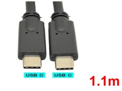 USB Type-CtoUSB-Cケーブル(1.1m)