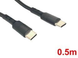 USB-C to USB-C ケーブル(0.5m)