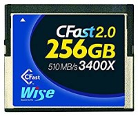 Wise CFast 2.0 256GB 510MB/s 3400X