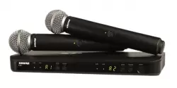 SHURE BLX288 SM58 ワイヤレスシステム ワイヤレスマイク ハンドマイク
