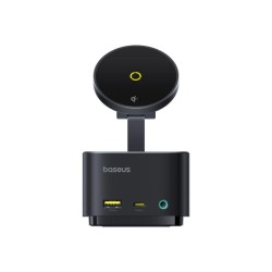 Baseus MagPro2 Qi2充電器 15W USB-C ハブ 7-in-1
