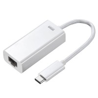 Gigabit対応USB Type C LANアダプタ Mac用 SANWA SUPPLY LAN-ADURCM