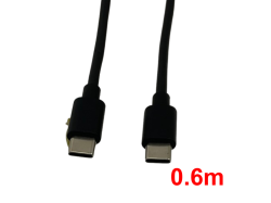 USB-C to USB-C 0.6m ケーブル