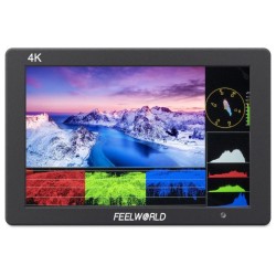 FEELWORLD  T7 　PLUS　7インチ3DLUTデジタル一眼レフカメラフィールドモニター、波形4KHDMIアルミニウムハウジング付き