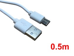 充電用USB A-C ケーブル (0.5m)