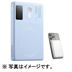 GODOX MA5R モバイルバッテリ付 フルカラーLEDポケット ライト 色温度：1800-10000K ブルー