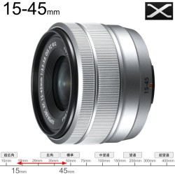 FUJIFLIM  XC15-45mm F3.5-5.6 OIS PZ  Xマウント  シルバー