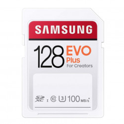Samsung EVO Plus 128GB SDXC UHS-1 U3 100MB/s MB-SC128H/EC
