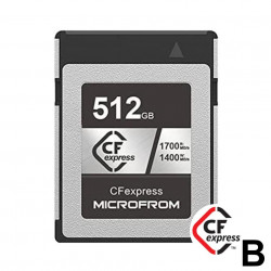 MICROFROM メモリーカード 512 GB (CFexpress Type B)
