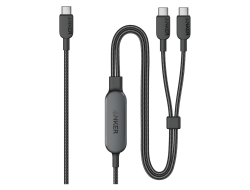 Anker USB-C & USB-C ケーブル 2-in-1 (最大140W 急速充電 / 1.2m / ブラック)