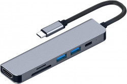 6 in 1 USB Cハブアダプター