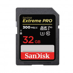 SanDisk 32GB UHS-II V90 Class10 Extreme PRO 300MB/s SDHCカード