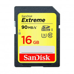 在庫が無いため非公開に変更【カメラとセット7日以上で返却不要】Sandisk 16GB UHS-I Class10 V30 Extreme 90MB/s SDXCカード