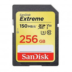 SanDisk  256GB UHS-I U3 Class10  Extreme 150MB/s  V30 SDXCカード