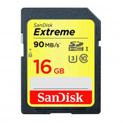 Sandisk 16GB UHS-I Class10 V30 Extreme 90MB/s SDXCカード