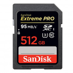 SanDisk  512GB UHS-I Class10  Extreme PRO95MB/s（633倍速）SDXCカード