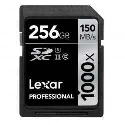 Lexar Professional 256GB UHS-II 1000xSpeed 150MB/s SDXCカード