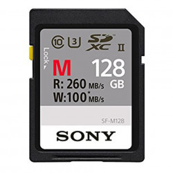 SONY  SF-M128  128GB UHS-II Class10 R:260 MB/s W:100MB/s SDXCカード ソニー