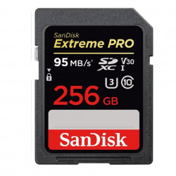 SanDisk  256GB UHS-I Class10  Extreme PRO 95MB/s  SDXCカード
