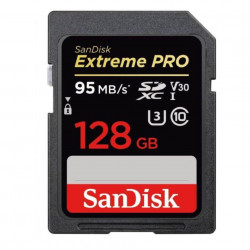 SanDisk 128GB UHS-I Class10 Extreme PRO 95MB/s SDXCカード