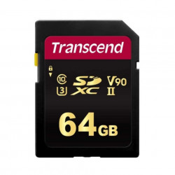 Transcend 64GB UHS-II U3 V90 Class10 R:285MB/s W:180MB/s SDXCカード