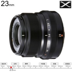FUJIFILM XF 23mm F2 R WR Xマウント ブラック