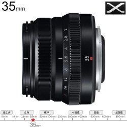 FUJIFILM XF 35mm F2 R WR Xマウント ブラック
