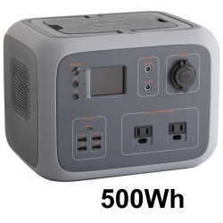 AC50 ポータブルバッテリー (500Wh)  グレー