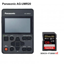 Panasonic AG-UMR20 ポータブルレコーダー /  128GB SDXCカード セット