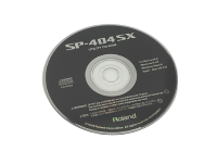 SP-404SX UTILITY CD-ROM