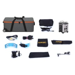 APARO RADI 09-2 プロエア フルカラーライト 360W RADI-09Pro-ProAir 色温度: 2500K - 9999K (無段階)【PROKIZAI.COM】