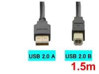 USB 2.0ケーブル(1.5m)