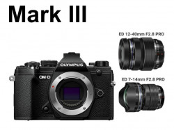 OLYMPUS OM-D E-M5 Mark III ミラーレス一眼カメラ ＋ダブルレンズキット【M.ZUIKO DIGITAL ED 12-40mm/7-14mm F2.8 PRO】セット