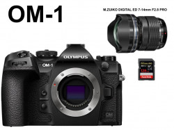 OLYMPUS OM-1 / M.ZUIKO DIGITAL ED 7-14mm F2.8 PRO  / SanDisk 128GB UHS-IIセット
