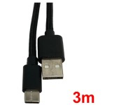 ケーブル(USB A-C)(3m)