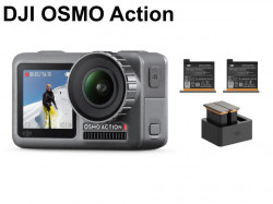 DJI OSMO Action 充電キットセット（充電器 + バッテリー4個）