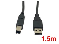 USB A-Bケーブル(1.5m)