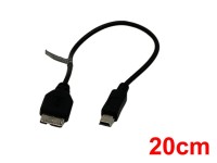 USB 3.0 to USB Mini ケーブル(20cm)