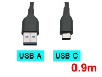 USBケーブル (Type-A - Type-C)(0.9m)
