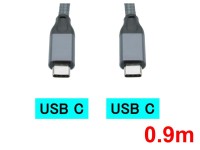 USB-C to USB-C ケーブル(0.9)