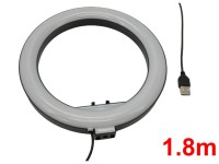 リングライト本体(USBケーブル付き(1.8m）