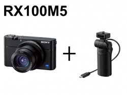 SONY DSC-RX100M5 デジタルスチルカメラ ＋ シューティンググリップ VCT-SGR1